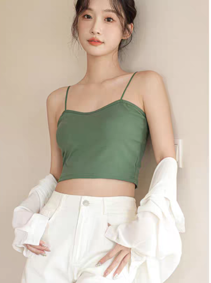 Denmark Padded Cami Top -The Black Bow-