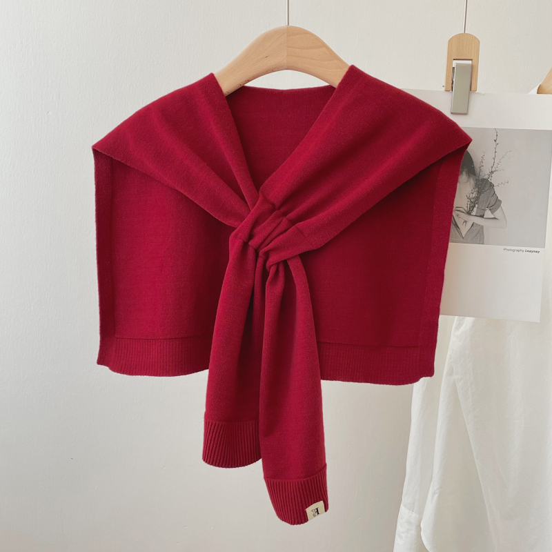 Che Che Rainbow Shawl (Warm Collection)-The Black Bow-