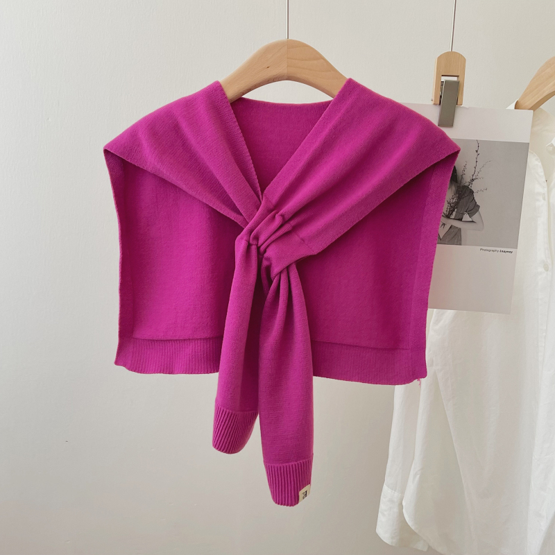 Che Che Rainbow Shawl (Warm Collection)-The Black Bow-