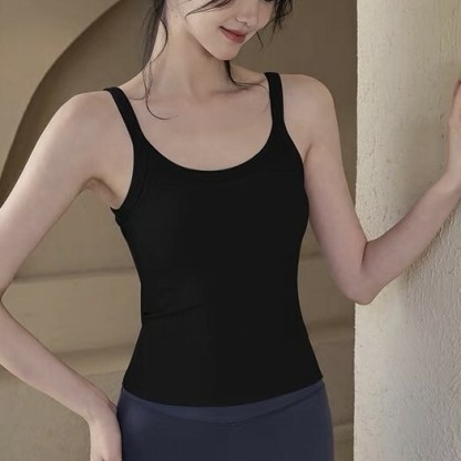 Darryl Bold Cami Padded Top (4 Colors)-The Black Bow-