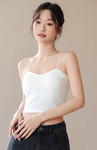 Denmark Padded Cami Top -The Black Bow-