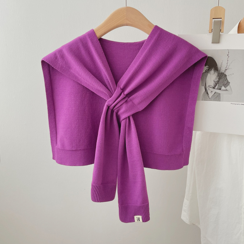 Che Che Rainbow Shawl (Warm Collection)-The Black Bow-