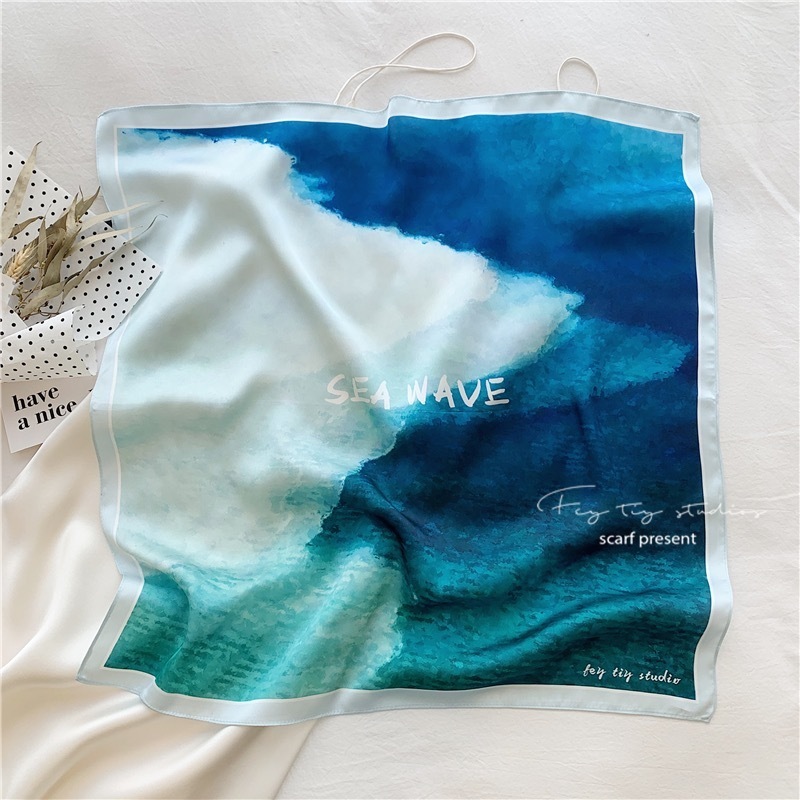 Artsy Little Scarf-The Black Bow-