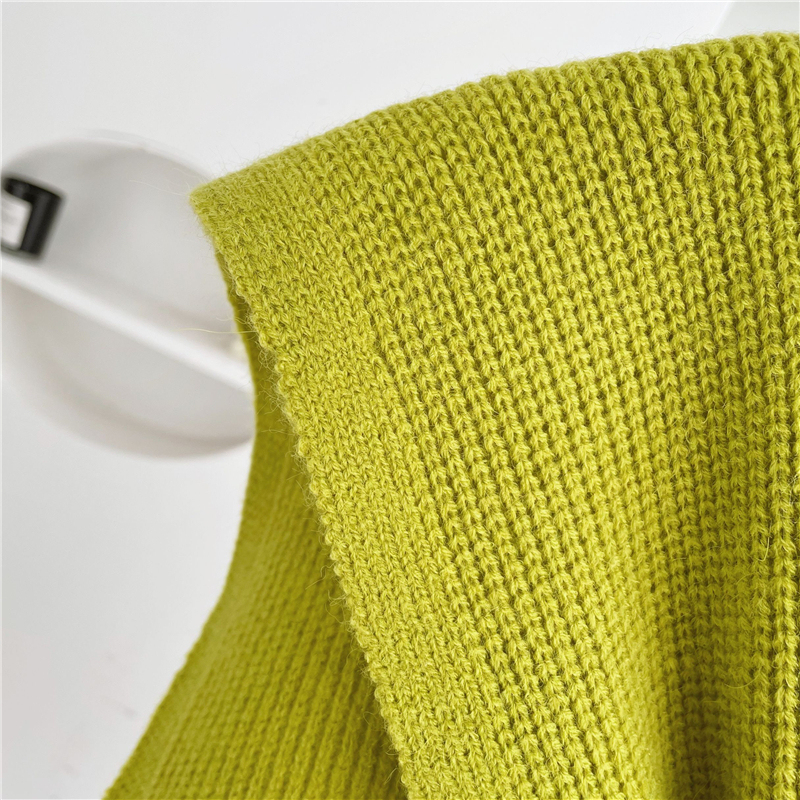 Wewe Ribbed Knit Shawl-The Black Bow-