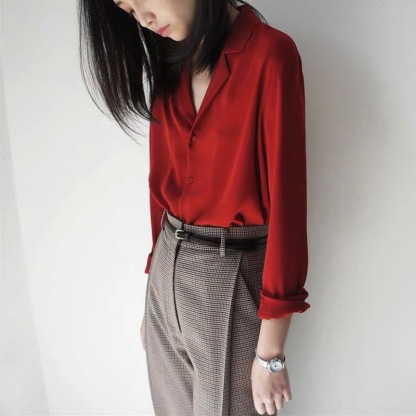Ellya Long Sleeves Shirt-The Black Bow-