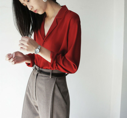 Ellya Long Sleeves Shirt-The Black Bow-