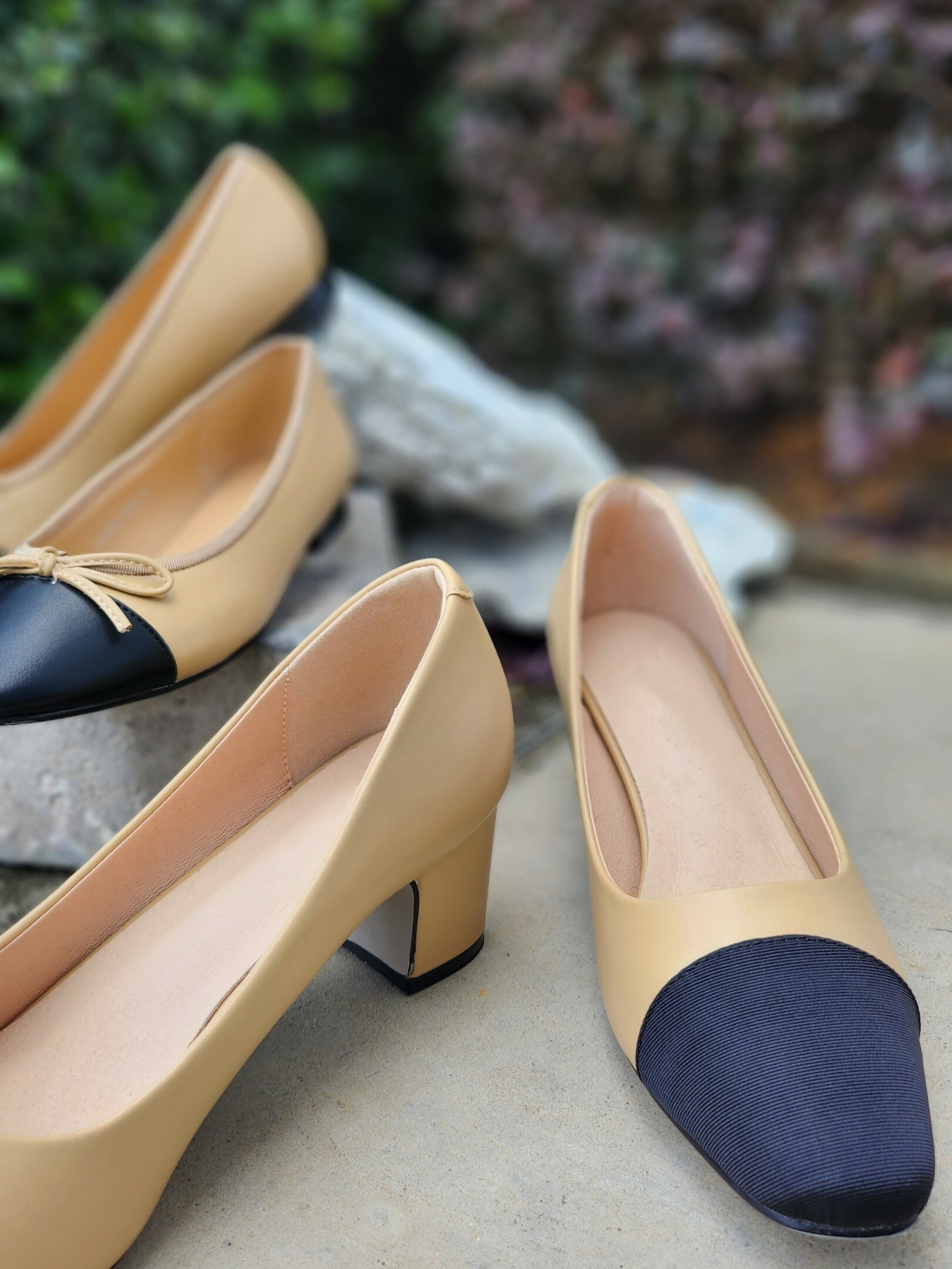 Le Classic Pumps-The Black Bow-