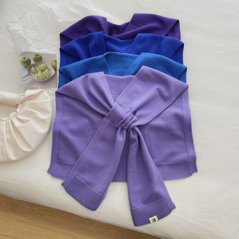 Che Che Rainbow Shawl (Breeze Collection)-The Black Bow-