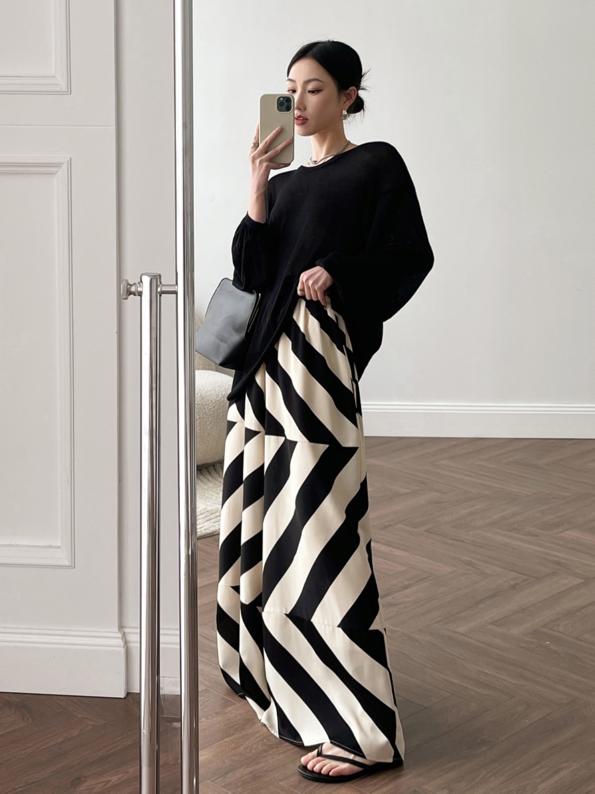 Hadleigh Bold Stripes Culottes-The Black Bow-