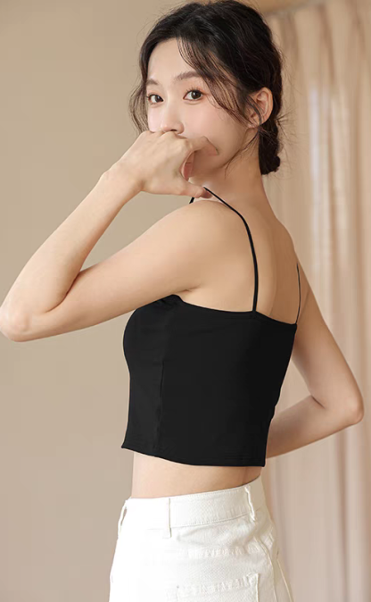 Denmark Padded Cami Top -The Black Bow-