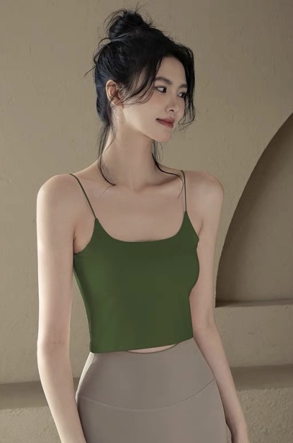 Dawne Padded Cami Crop Top (4 Colors)-The Black Bow-
