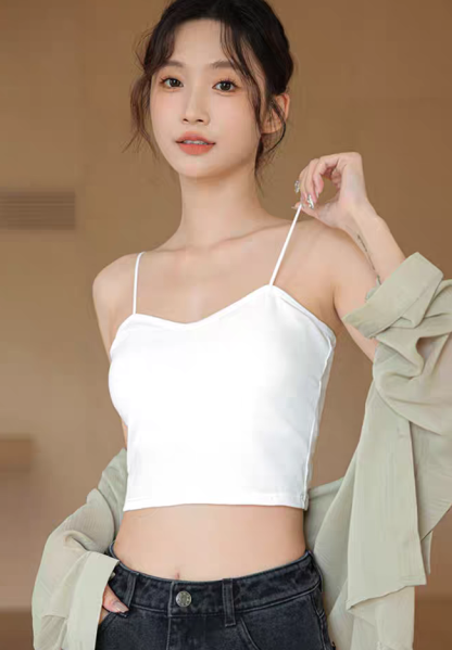 Denmark Padded Cami Top -The Black Bow-