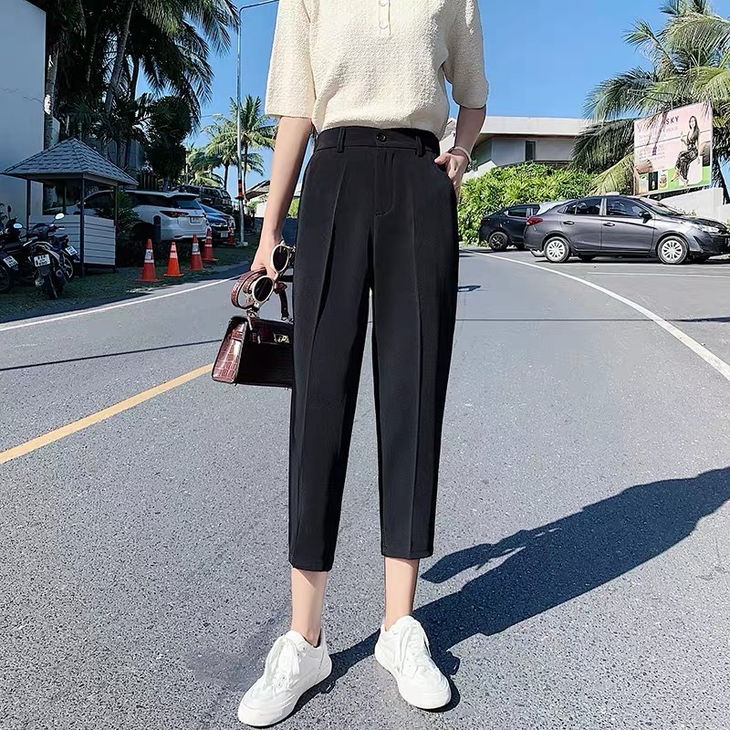 Wesley Straight Leg Pants-The Black Bow-
