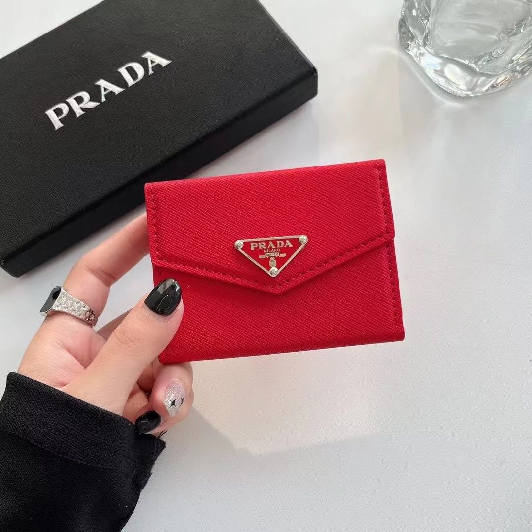 PRADA/プラダ {正規品/関税送料込み} SAFFIANO ミニウォレット