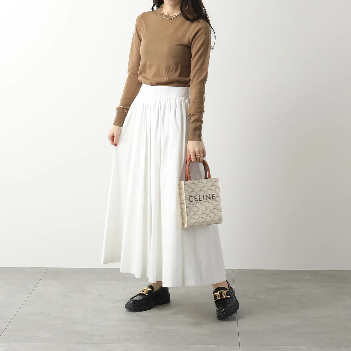 CELINE セリーヌ ショルダーバッグ Mini Cabas Vertical ミニ バーティカルカバ