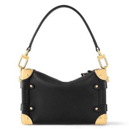 【LOUIS VUITTON】グレイン カーフ レザー製 サイドトランク PM