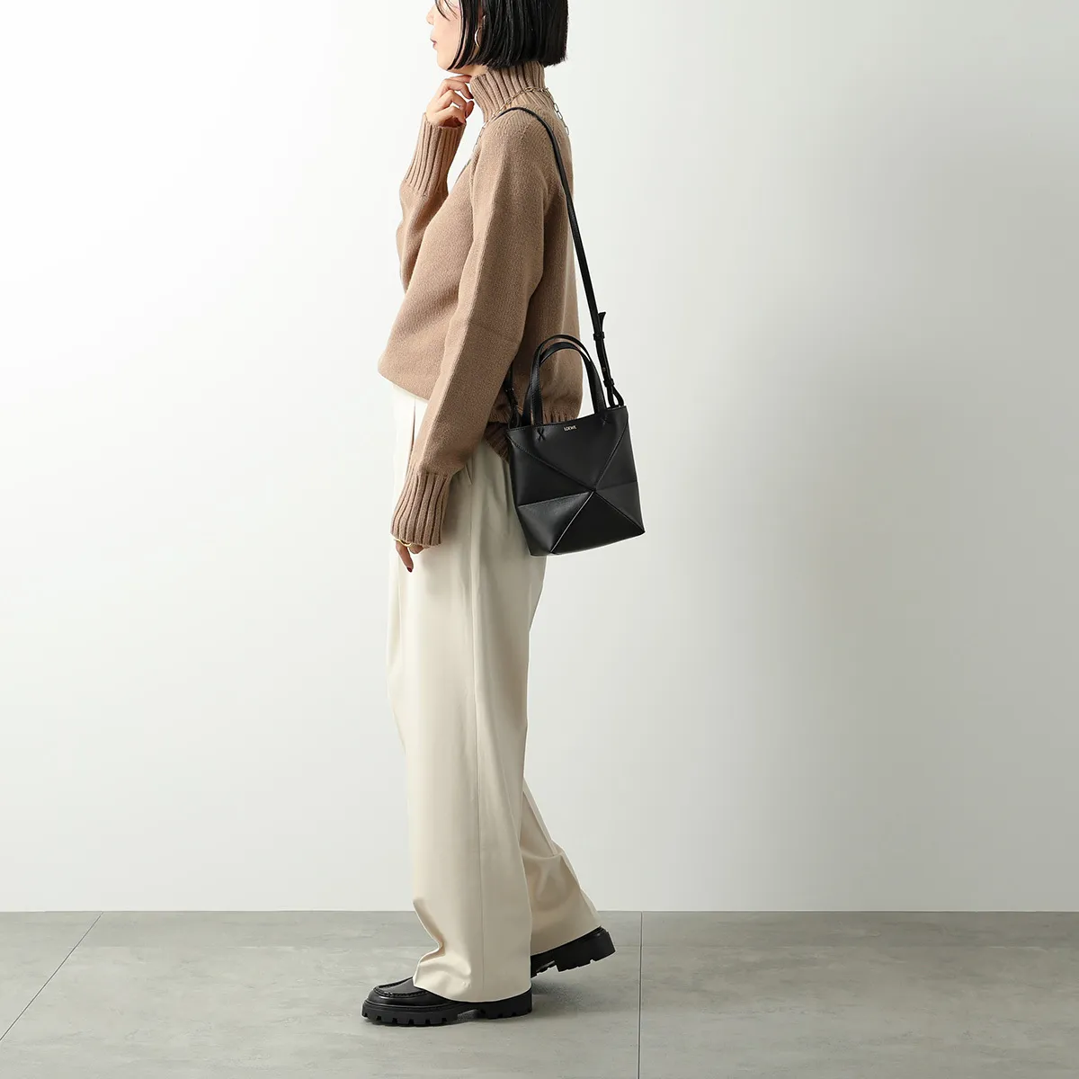 LOEWE トートバッグ A657V25X01 PUZZLE FOLD TOTE MINI