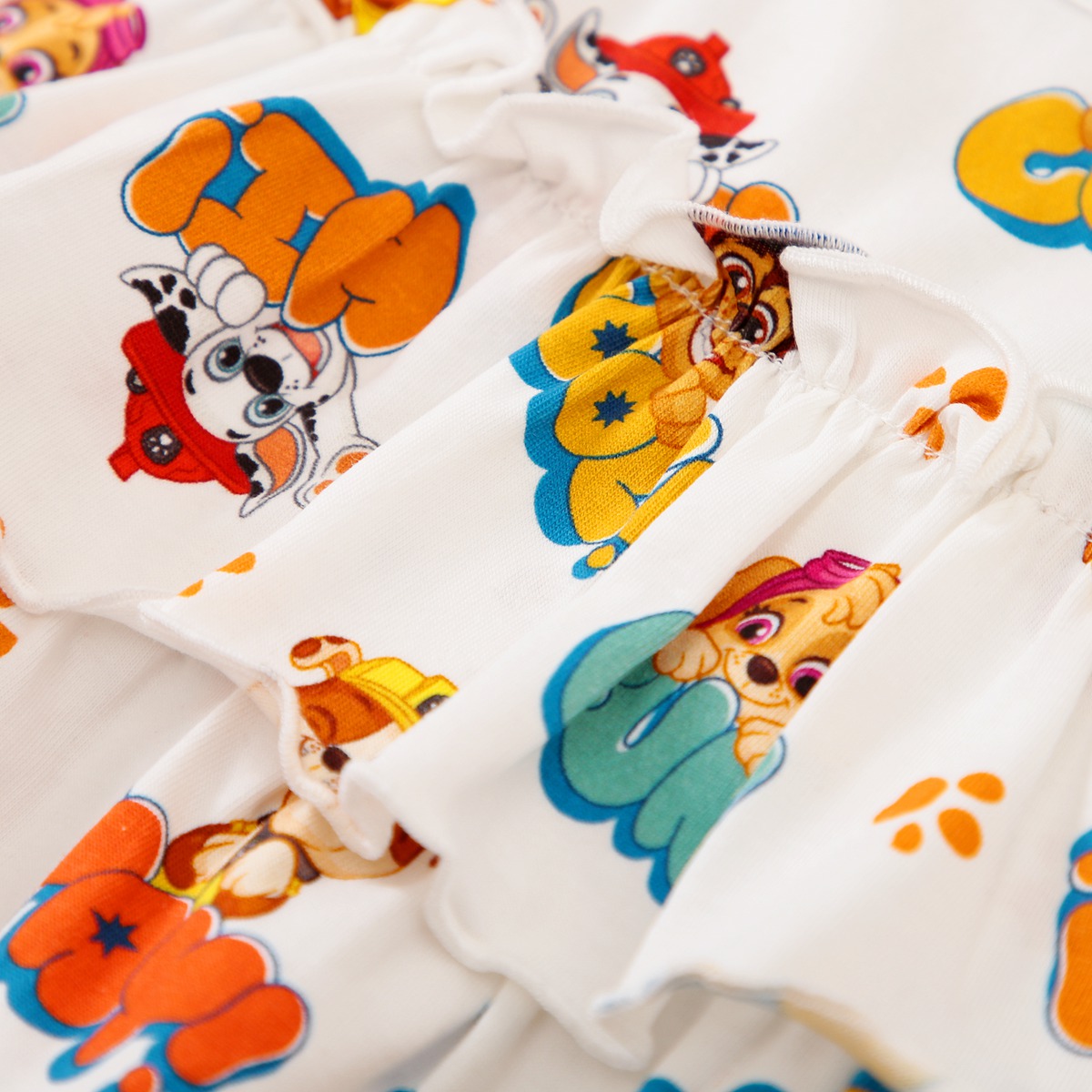 hibobi×PAW Patrol  Baby Girl Cute Print camisole top and shorts and Headband Wholesale