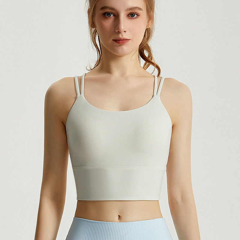 Thin strap sports tank