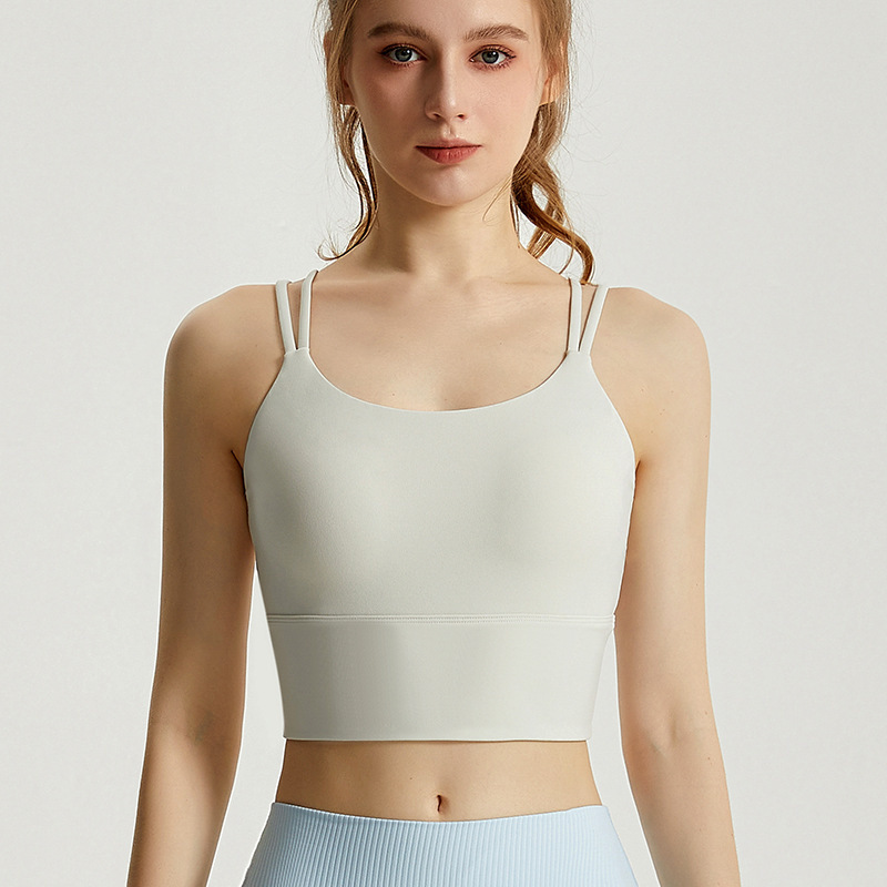 Thin strap sports tank