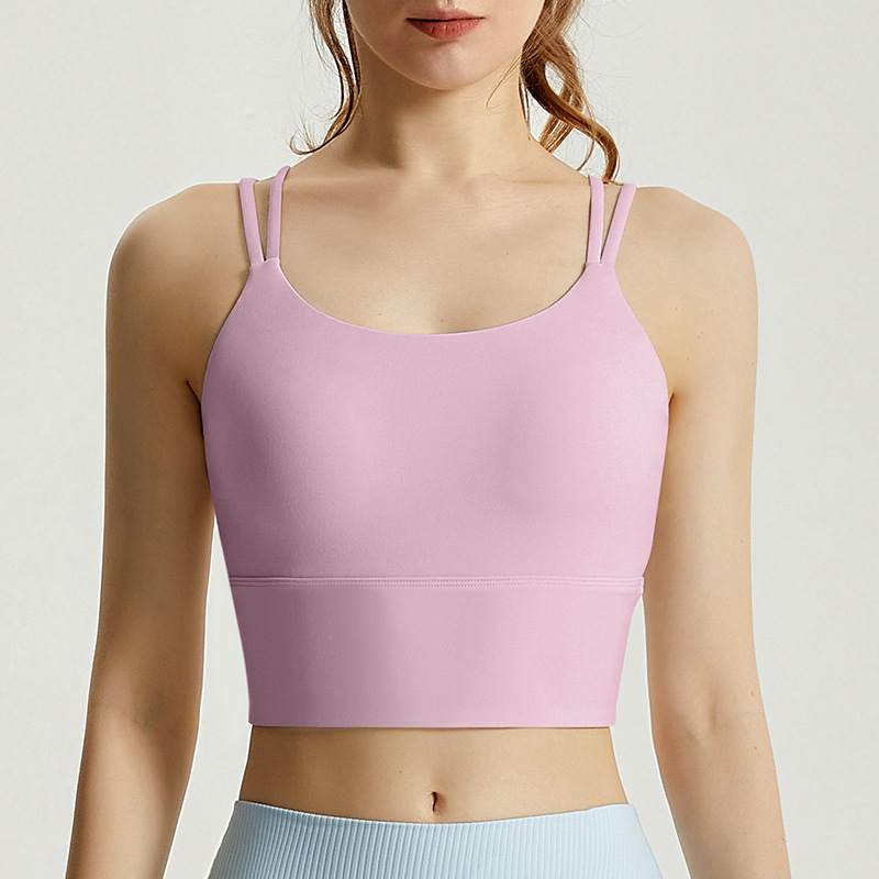 Thin strap sports tank