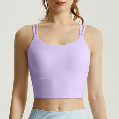 Thin strap sports tank