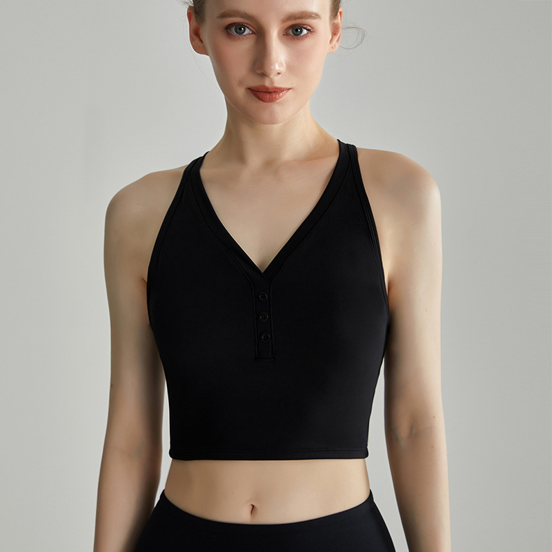 Integrated padded bra
