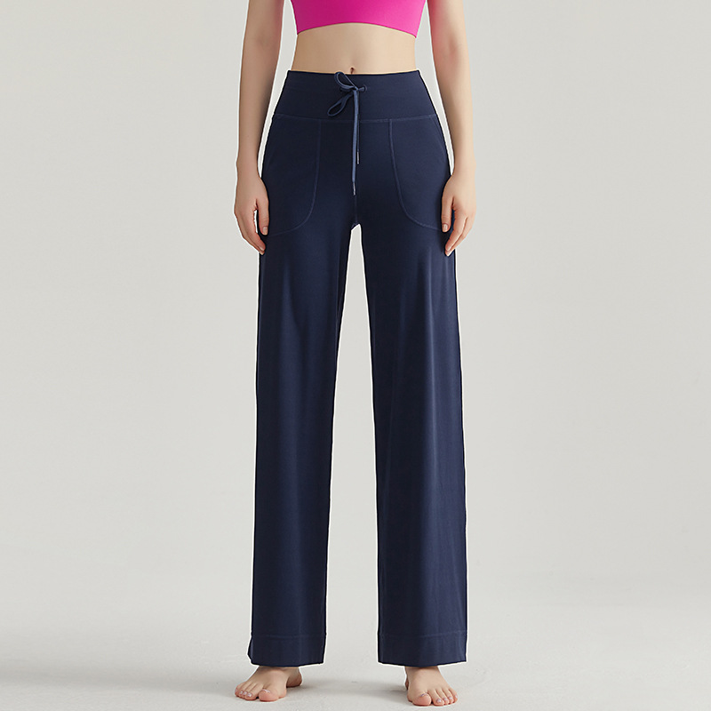 Loose wide-leg pants