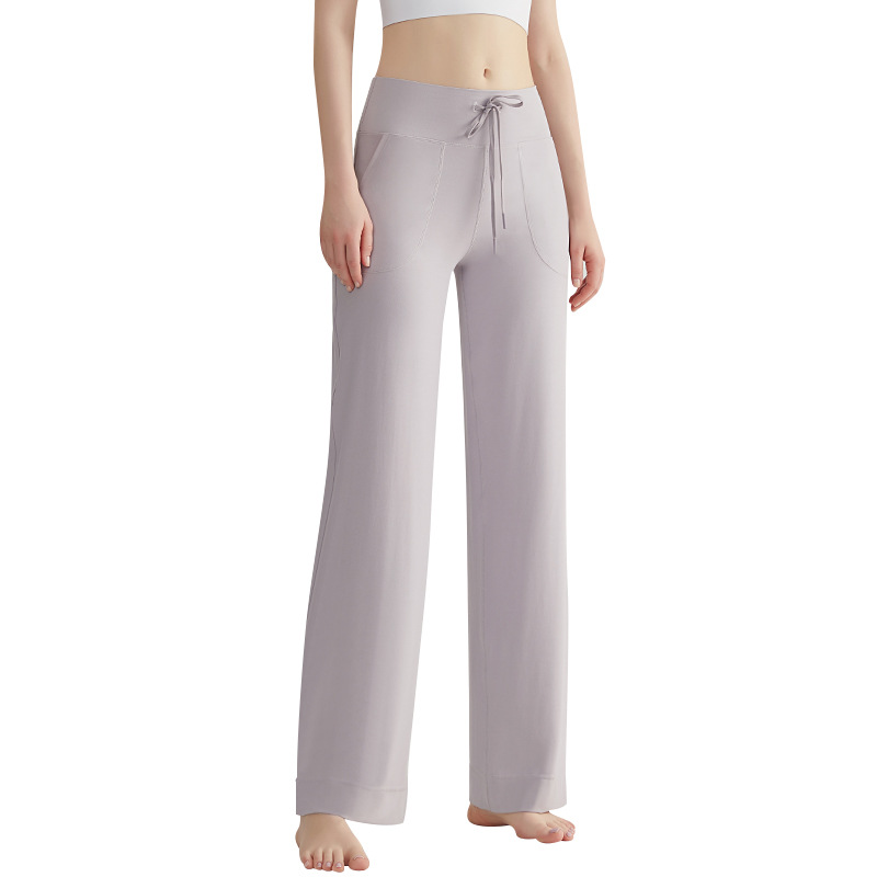Loose wide-leg pants