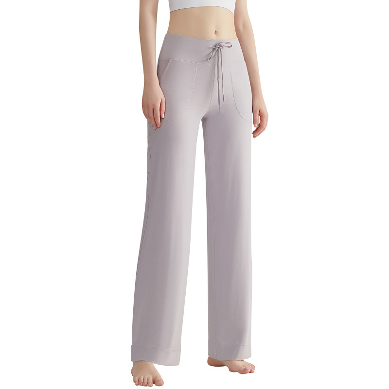 Loose wide-leg pants
