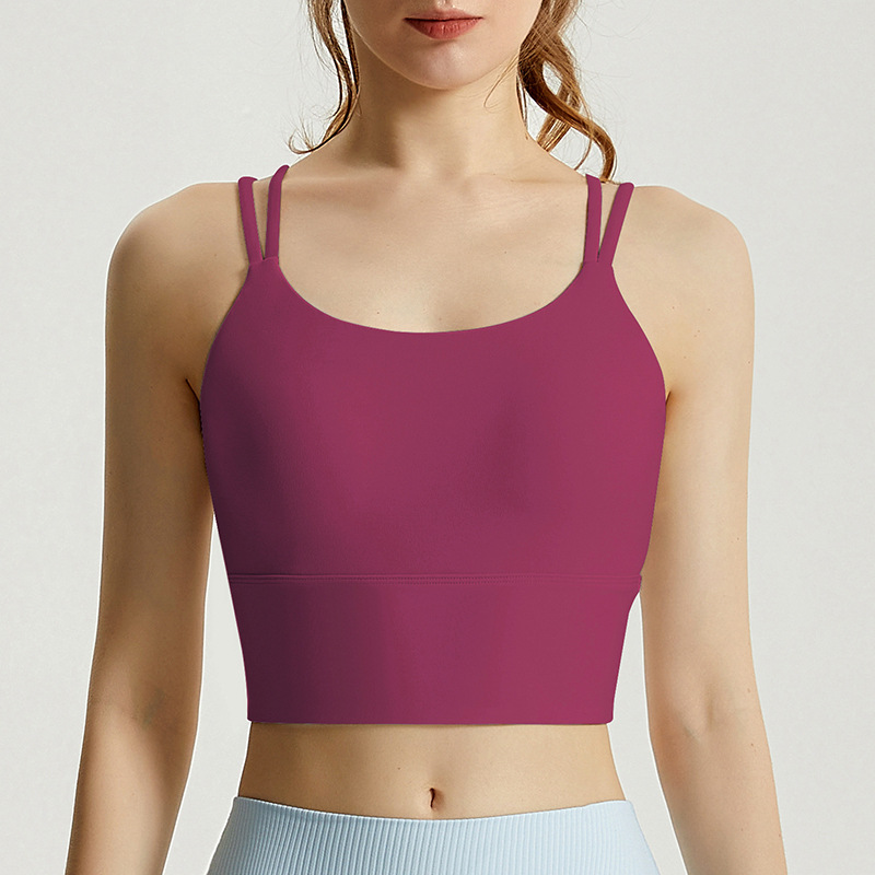 Thin strap sports tank