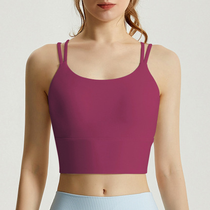 Thin strap sports tank