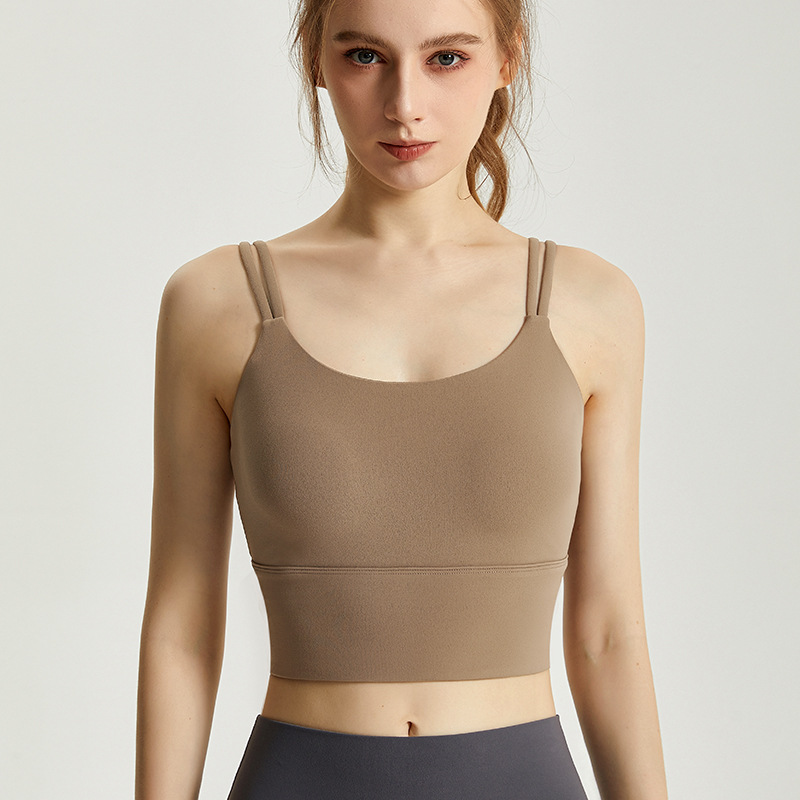 Thin strap sports tank