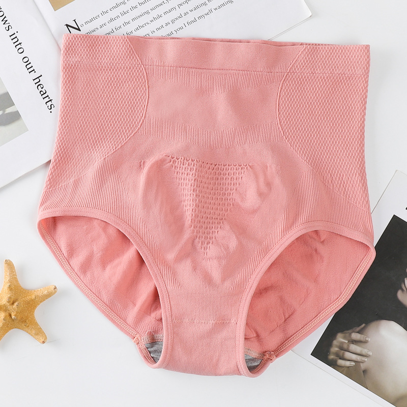 舒適無縫無痕塑身高腰收腹提臀三角褲內褲-Cicichill