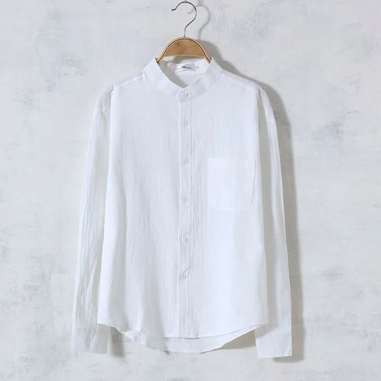 正裝束腰七分袖純色通勤OL修身時尚襯衫