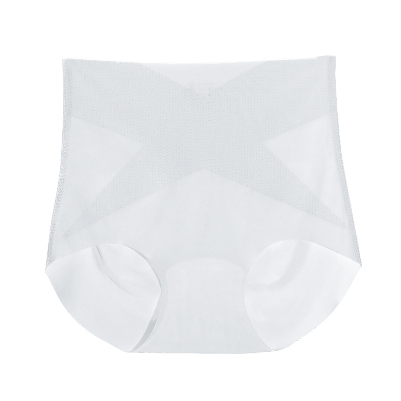 薄款涼感抗菌高腰收腹冰絲無痕內褲-Cicichill