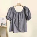 灰藍色上衣/單件