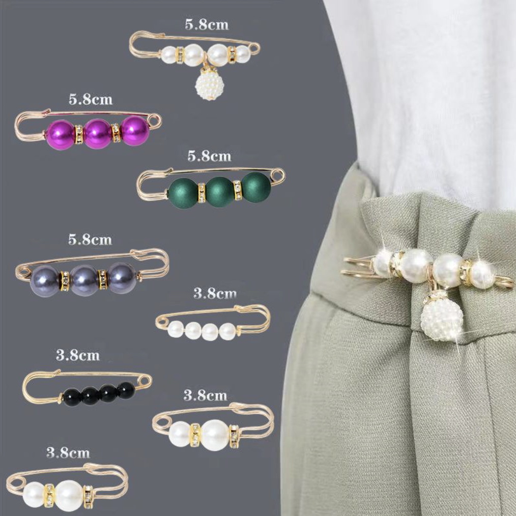 收褲腰別針腰圍改小神器防走光胸針-Cicichill