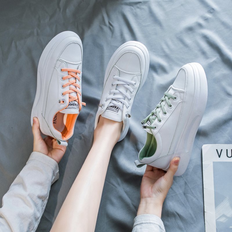 人氣MAX! 休閒簡約百搭運動透氣小白鞋-Cicichill