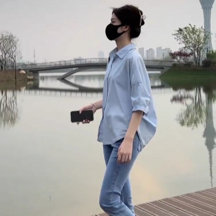 Chic後背鏤空法式設計感褶皺短袖襯衫-Cicichill