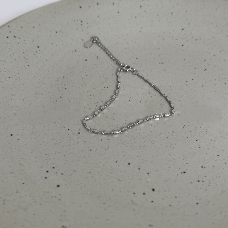 Ins風小眾設計感簡約小方塊氣質冷淡風手鍊-Cicichill