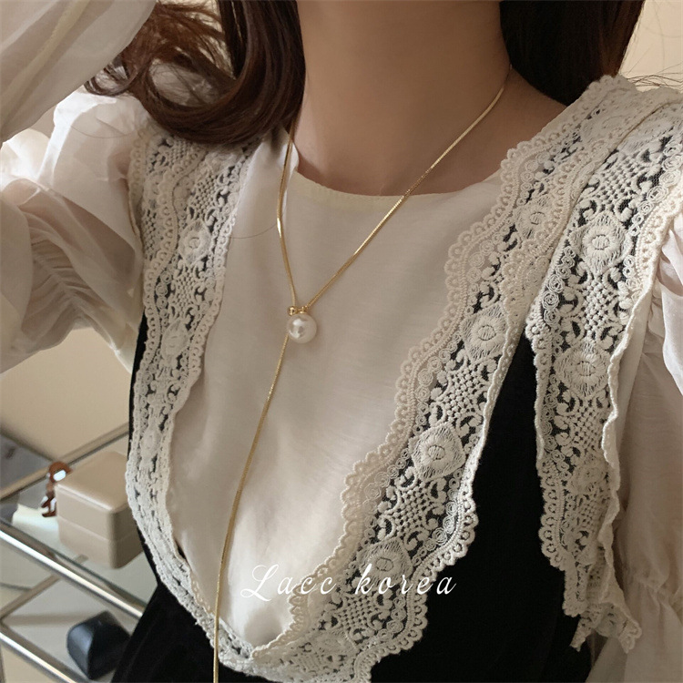 設計師款簡約風高級感可抽拉項鍊短款項鍊-Cicichill