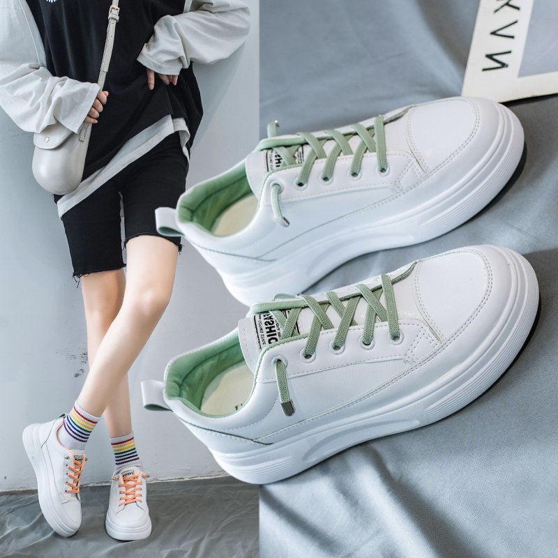 人氣MAX! 休閒簡約百搭運動透氣小白鞋-Cicichill