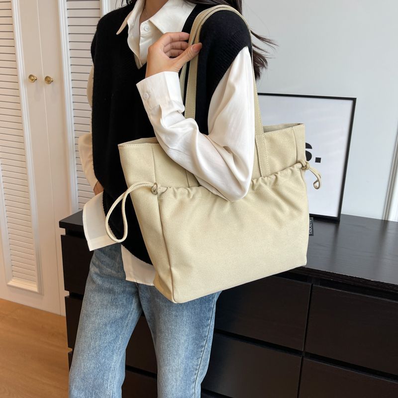 防水托特大容量簡約輕便通勤上班單肩包-Cicichill