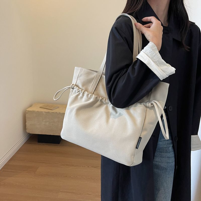 防水托特大容量簡約輕便通勤上班單肩包-Cicichill