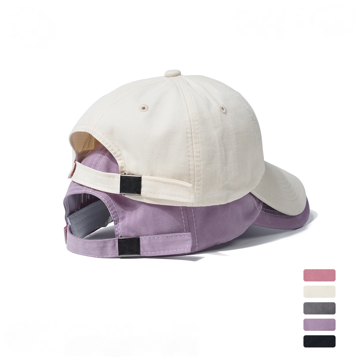 休閒時尚復古百搭英文刺繡棒球帽子