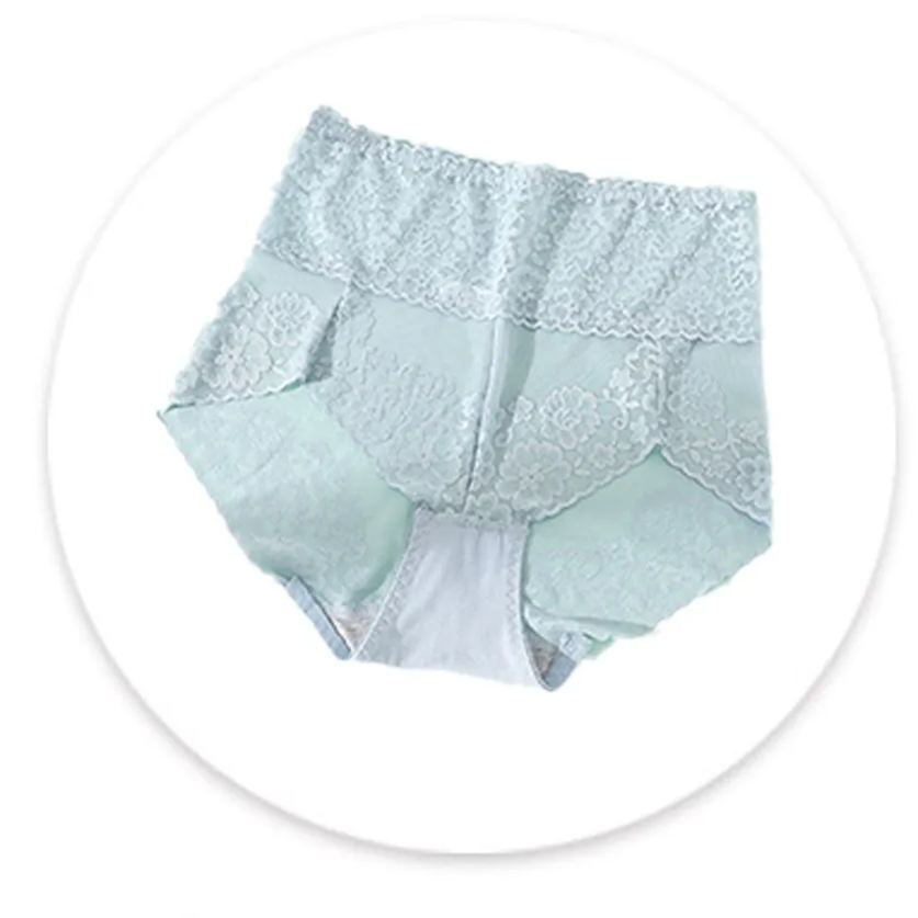 透氣收腹蕾絲舒適抗菌彈力提臀收腹內褲-Cicichill