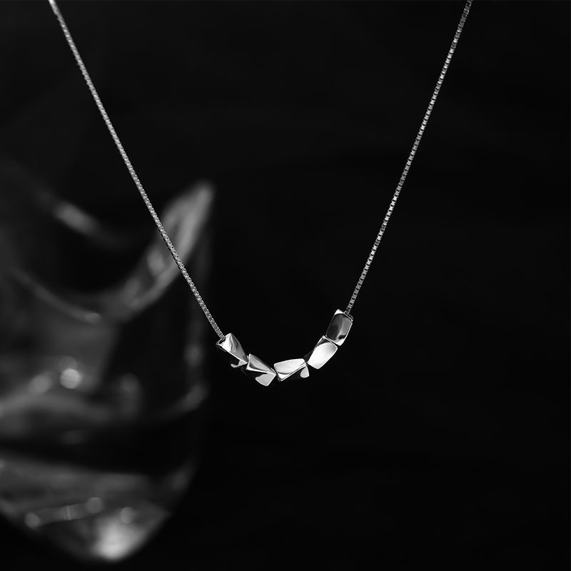 Ins氣質高級感冷淡風小眾溫柔鎖骨項鍊