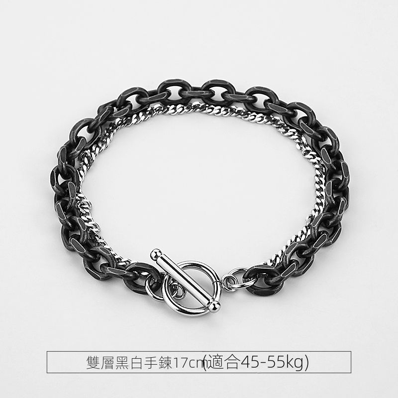 手鍊ins小眾設計手串不掉色可水洗情侶手環