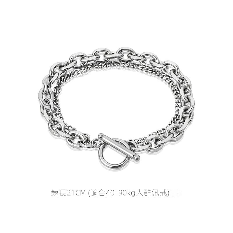 手鍊ins小眾設計手串不掉色可水洗情侶手環